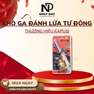 Kapusi Japan gas torch with automatic ignition - adjustable size, heat resistant 1.500 c