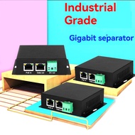 【BBI】-Industrial Home Isolated PoE Gigabit Splitter High Power 12V/24V Output Support IEEE802/3AF/AT