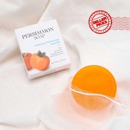 100g Persimmon Soap Body Cleansing Moisturizing Bar Soap Skincare S5j0
