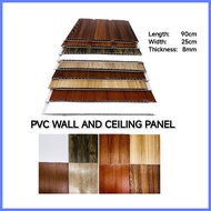 ❦ ● ✹ PVC Wall and Ceiling Panel Background Wall Decor Waterproof Home Decoration