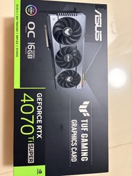 ❗️官方保養至28年1月 ASUS TUF GAMING RTX 4070 Ti SUPER OC 16GB