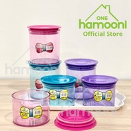 Applelady One-Touch Keeper /Food Container set/Food Jar/Round Container/Bekas Kuih Raya/Balang Kuih Raya