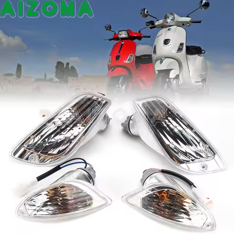 Motorcycle Scooter Front Rear Turn Signal Light Mark Running Indicator Light For LX50 LX125 LX150/LX