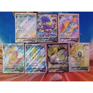 Pokemon TCG Pokemon V Full Art Trading Cards ( Eternatus, Zarude, Butterfree, Rhyperior, Orbeetle, G