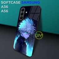 GM74 Softcase Glitter Samsung A26 | A36 | A56 5G | Glossy Silicone Case | Samsung Casing Cover | Mic
