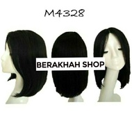 [PROMO] M4328 Wig Human 100% Rambut Asli - Original Wig Rambut Wanita