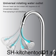 1/2 Sink Faucet Aerator Extender Kitchen 360° Washing Tap Spray Head Extension Sprayer Water Saving Replacement Universal