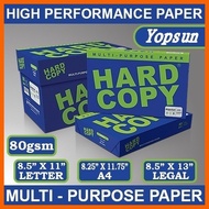 ♞ ✜ ▖ Hard Copy Bond Paper Long/A4/Short Per Box  5ream