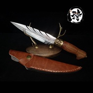 เชฟขนนกหนาม​ ใช้เลาะกระดูก​ วัสดุ​ใบ​:7Cr17Mov​