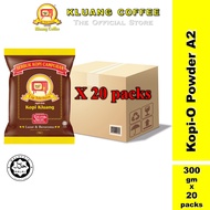 Kluang Black Coffee Cap Televisyen Kopi-O Powder Grade A2 (300gm x 20 packs) TV Cap Coffee Powder