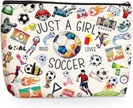 Cosmetic Bag 515-531, Soccer, 9.7" x 6.8 "x 2"