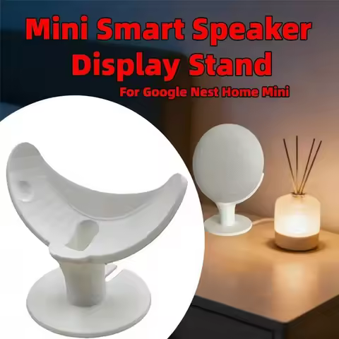 Mini Smart Speaker Display Stand Home Desktop Base Storage Decorative Shelves For Google Nest Home M