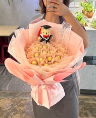 金莎花束 巧克力花束 乾燥花束 婚禮小物 畢業花束