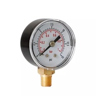Pressure Gauge / Manometer 1/4/6/10/16 Bar Diameter 50mm 1/4" Inc
