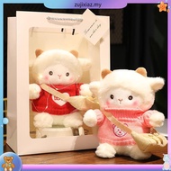 LANFY Little Sheep Plush Toy Cute Children Gift Plushie Dolls Crossbody Bag Animal Dolls Sweater She