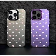 HP Csing love distribution Silver Color Mtte Premium Silver nti Jtuh Hrd Case For Vivo Y17S V40 Lite