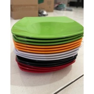 TERMURAH ( 1 Lusin ) Piring Saji Semi Melamine Kecil / Piring Makan