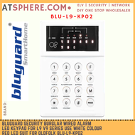 Bluguard Security Burglar Alarm LED Keypad for L9 V9 Series use White Color Red LED Suit for Old Fol