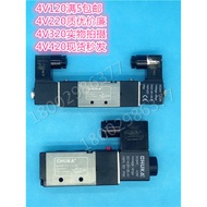 Yadeke Solenoid Valve 4V120-06/4V220-08/4V320-10/4V420-15/AC220V/DC24V