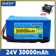 24V 30Ah 7S3P 18650 lithium-ion battery Pack for Electric Bicycle with Charger