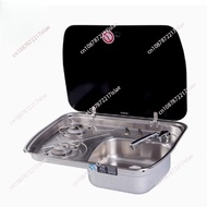 motorhome sink glass cover yacht gas stove trailer camper van accessories