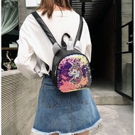 Teen laptop Backpack original trendy Large import College Backpack Fashion Carrying Leather Beautifu