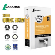 25KG LAFARGE QUICKSKIM Quick Mix Skimcoat Wall Base Coat Simen Dinding 380 388 382 385