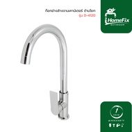 DONMARK Stainless Steel Sink Faucet Chrome Plated Lift Handle Left/Right Model D-4120