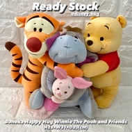 Boneka Happy Hug Winnie The Pooh and Friends Disney Original
