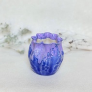 薰衣草之心。盆栽 陶盆 有孔花盆 手工陶器 新年禮物