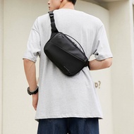 WILD CHANNEL Men Sling Bag / Chest Bag GAB 5002 Black / Grey