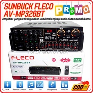 Sunbuck Audio Fleco AV-MP 326 BT - Amplifier Bluetooth USB/SD/FM/MP3 - Amplifier Karaoke Home Theate