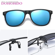 ™☈ Fishing Polarized Pilot Flip Up Clip On Sunglasses Men Photochromic Women Driving Sun Glasses Color Changing Night Vision UV400