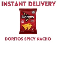 INSTANT DELIVERY - 190G DORITOS SPICY NACHO TORTILLA CHIPS SNACK / SNEK KEREPEK TORTILA NACHO PEDAS 