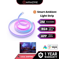 Xiaomi Mijia Smart Chase Light Ambiance LED Strip RGB LED Xiaoai Voice Control APP Sync Razer Chroma