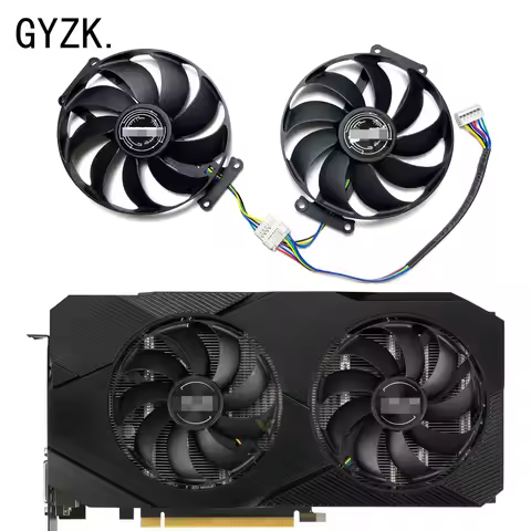 New For ASUS GeForce RTX2060 2060S 2070 GTX1660 1660S1660ti DUAL EVO OC V2 Graphics Card Replacement