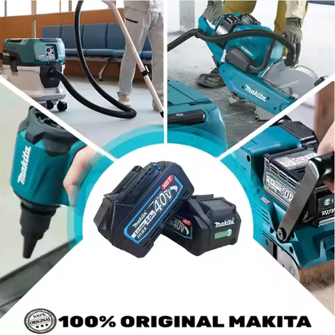 Makita 40V lithium-ion battery, large capacity XGT 21700, 5.0 Ah, original Makita BL4025、BL4040、BL40