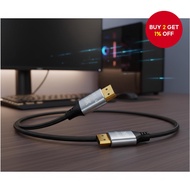 DisplayPort 1.4 Cable 8K HD 4K 60Hz 144Hz for Projector Monitor Graphics Card  Kabel Port Paparan 1.