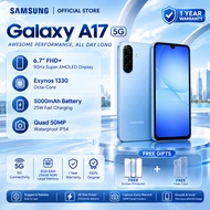 Samsung Galaxy A17 5G 8GB+256GB | 1 Year Warranty | Free Screen Protector & Clear Case | Fast Shippi
