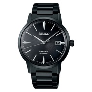 [Watchspree] Seiko Presage (Japan Made) Automatic Black Stainless Steel Band Watch SRPJ15J1