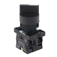 3 ตำแหน่ง ซีเล็คเตอร์  สวิตซ์   Selector Switch  10A 22mm XB2-ED33