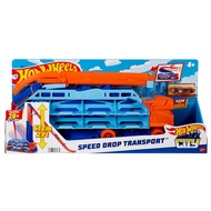 Hot Wheels City ฮอตวีลซิตี้ ชุดรถบรรทุกรถพร้อมรางดิ่ง ของเล่นสำหรับเด็ก (#127668)