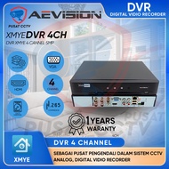 DVR AEVISION 5MP 4CH XMEYE FULL HD CHANNEL H.265 SUPPORT 5MP SUPPORT AUDIO