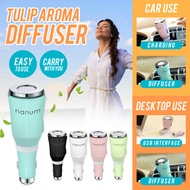 Enjoy Aromatherapy while you Drive! Tulip Aroma Diffuser/ Car Vaporizer/ Car Diffuser/ Car Freshener
