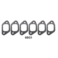 6PCS ENGINE EX MANIFOL GASKET 6BG1