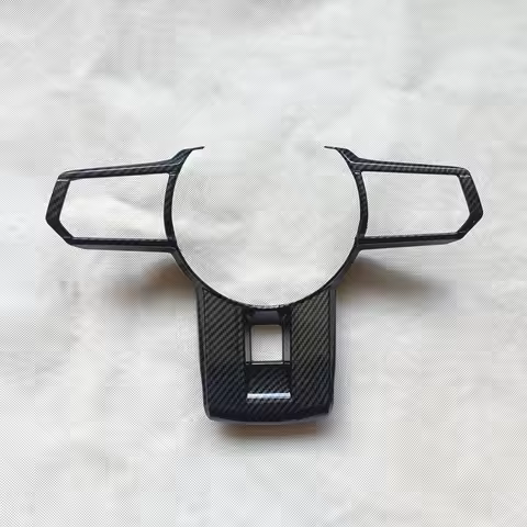 For Mitsubishi Triton L200 LC MV 6th 2023 2024 2025 Steering Wheel Cover Trim Interior Accessories F