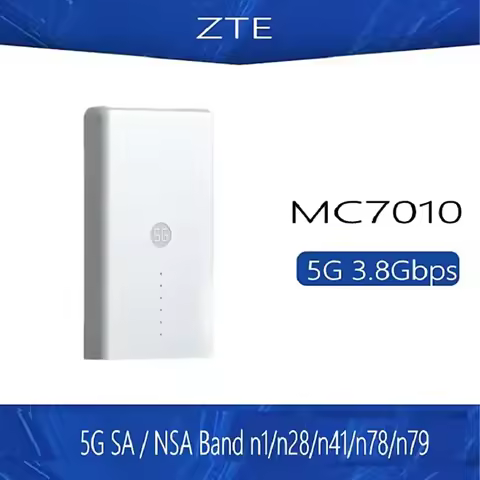 ZTE Outdoor Router MC7010 Wi-fi Router Repeater Mesh Wifi Extender 5G Sub6+4G SDX55M Platform n1/3/7