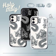 Dragon IMD Bumper Case Compatible for iPhone 15 Pro Max 14 Pro Max 13 Pro Max 12 PRO MAX 11 PRO MAX 