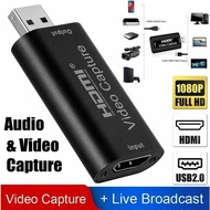 HDMI Video Capture Version 3.0 Card Game Camera Recording Support Full HD 1080P Live Streaming OBS G
