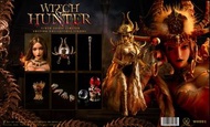 (In-stock) POPTOYS WH001 1/6 Witch Hunter Bloody Shaman Aphaia White Shaman 鮮血薩滿阿法爾 白薩滿